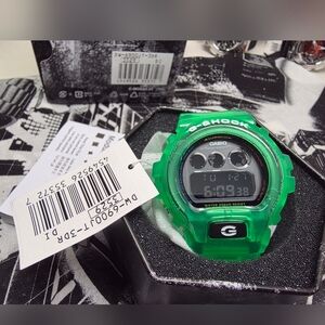 Casio G-Shock Vibrant Green Digital Timepiece - DW6900